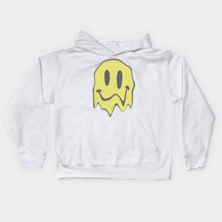 acid liquid sticker Kids Hoodie